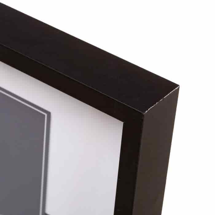 Portafotos 10x15 Mdf Negro 11,60x3,50x16,60 cm - Imagen 2